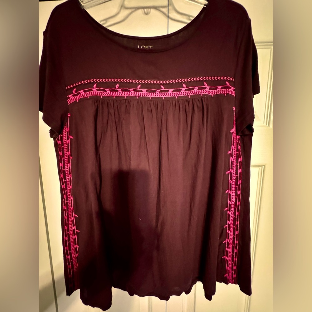 Loft short sleeve top